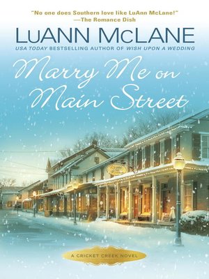 cover image of Marry Me on Main Street